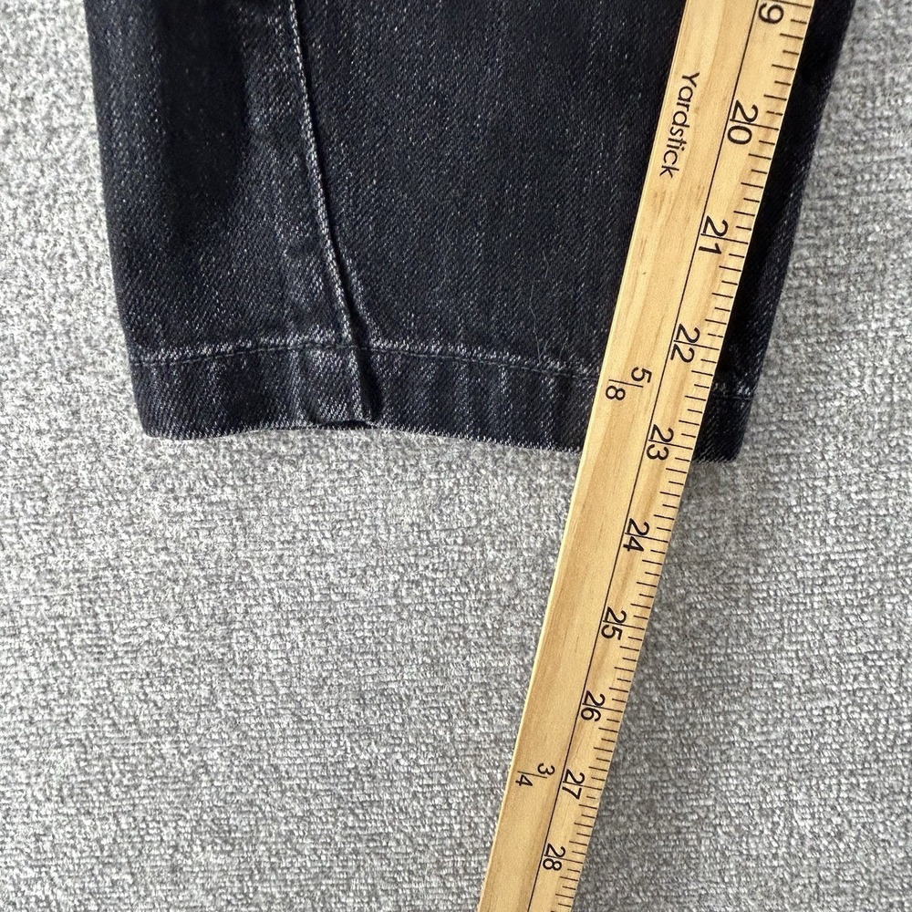 Vince Cropped Jeans Women Size 25 Black Denim 100% Cotton Casual Made USA - Picture 6 of 9